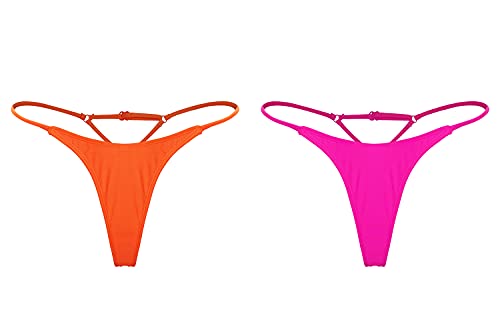 SHEKINI Parte Inferior del Bikini femenino de tangtangg tangtangtraje de baño brasileño de abajo Cintura Baja