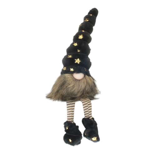 MACOSA HE6680_HE0656_HE0533 Kantenhocker Weihnachtswichtel 42 cm Stoff...