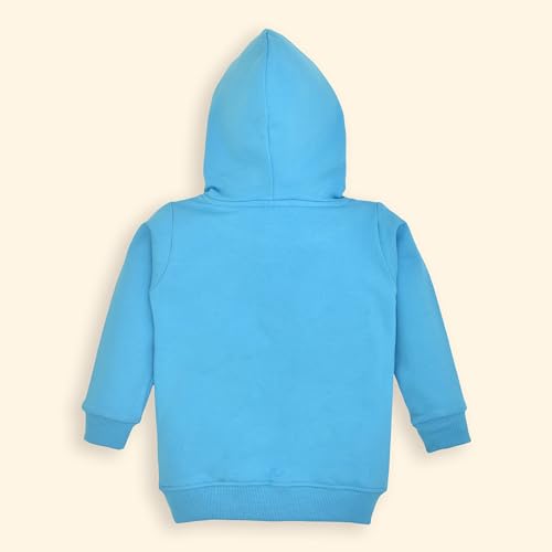 Image of LuvLap Baby Boys Full Sleeve Hooded Sweatshirt & Pyjama Set