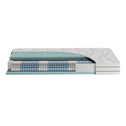 Hn8 Luxus-Taschenfederkern-Matratze Emotion Pro TFK, H2, 120 x 200 cm – Bild 5
