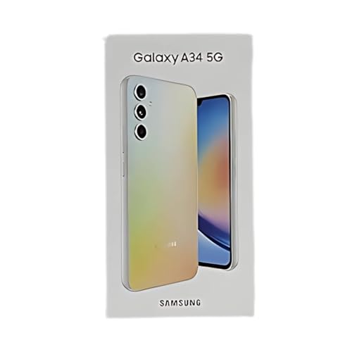 Samsung Galaxy A34 5G Silber 128 GB (Generalüberholt) – Bild 3