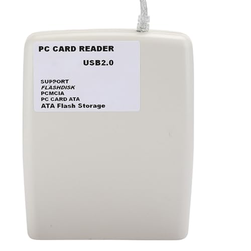 Adaptateur PCATA Haute Vitesse PCMCIA, Lecteur de Carte Portable de Stockage Industriel, convertisseur de Carte mémoire 68 Broches pour Carte réseau PC Carte...