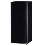 アイリスプラザ 冷凍庫 122L ブラック 幅47cm PRC-B121N-B 自動霜取り 1ドア 右開き 新生活