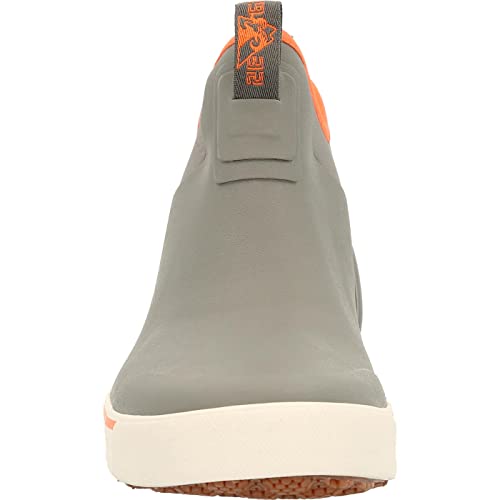 ROCKY Dry-Strike Waterproof Gray & Orange Deck Boot3
