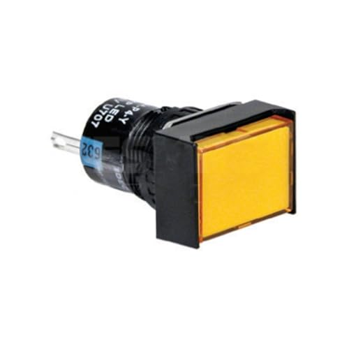 Piloto rectangular AL6G-P con iluminación de alta visibilidad para cuadros eléctricos