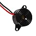 YWBL-WH 3-24V Piezo Electronic Tone Buzzer Alarm Continuous Sound Cable Length 100mm