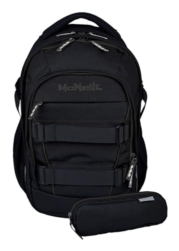 Sac d'école LUCA 2:0 McNeill noir cartable ergonomique CP-CM2 pour la rentrée