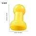 Child Trampoline Pole Caps Top Net Hook Enclosure Shaped Trampoline Pole Top Cover for Fiber Glass Metal Rings Yellow 6PCS Sporting Goods.