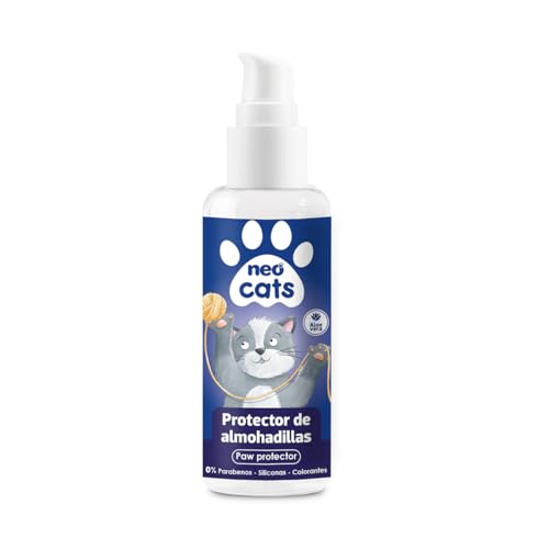 NEO CATS - Gel Protector de Almohadillas para Gato con Aloe Vera - Previene Grietas y Heridas - Repara e Hidrata - Fórmula con pH Adaptado y Extracto Natural - 60 ml