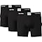 Calvin Klein Calzoncillos bóxer Pack de 3 Hombre Briefs con Logotipo en la Cintura, Negro (Black), XL