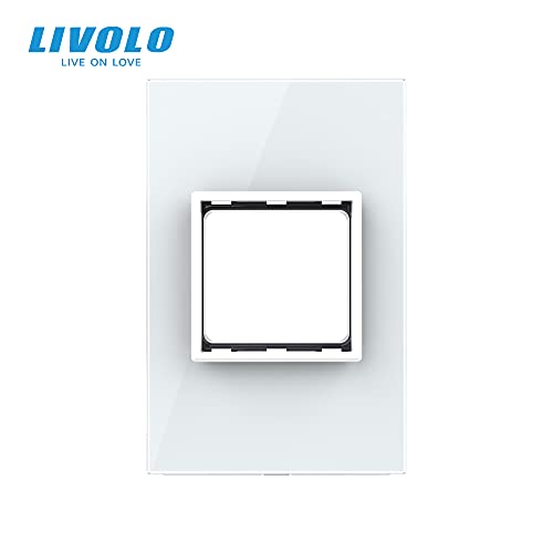 Livolo Presa a muro e copertura in vetro per