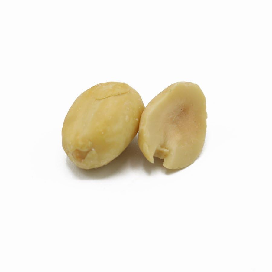 Roasted Peanuts, Salted, Shelled, J Runner, Bulk 10 Pound Box, Blanched & Salted Peanuts Great For Snacking, Trail Mix, Cooking