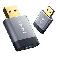 2-in-1 Wireless Carplay Adapter & Android Auto Wireless Adapter, 2025 Updated Convert Wired to Wireless Car Play dongle, Plug and Play with No Delay, Compatible with iOS 10+ & Android 11+