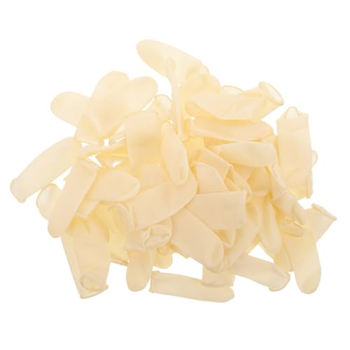 KICHOUSE Beauty Salon Finger Covers 100pcs Sturdy Comfortable Anti-Slip Disposable Cut Resistant for Nail Art