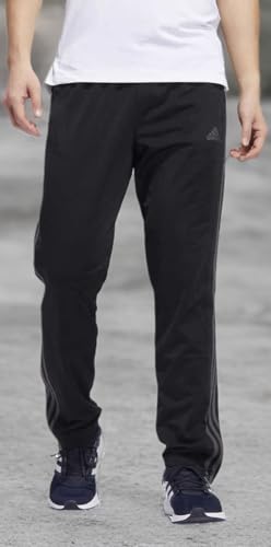 Image of adidas Mens Midweight Essential Tricot Zip Regular Fit Track Pants