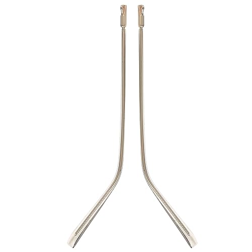 OSALADI Replacement Glasses Legs 1 Pair Glasses Replacement Arms Metal Eyeglass Arms Legs Temple Eyewear Frame Temple Universal Sunglasses Arm Legs Repair Part for Thin Eyeglass Golden