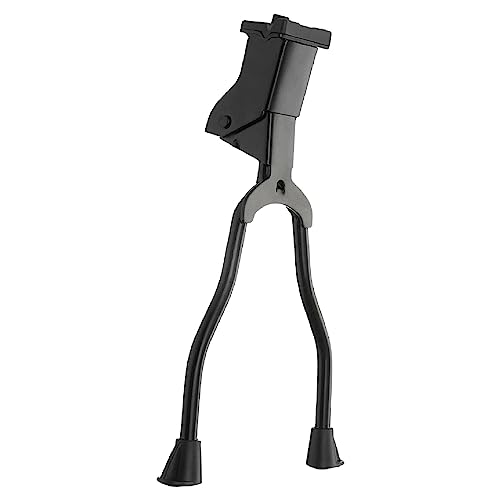 Béquille latérale de vélo noir réglable de 61 à 71 cm