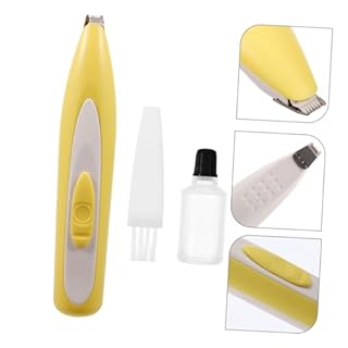 LOORGVEL Tagliacapelli Portatile per Animali Domestici Professionale, Tosatrice Elettrica Silenziosa Batteria, Rasoio per Peli di Cani e Gatti per Toelettatura Domestica