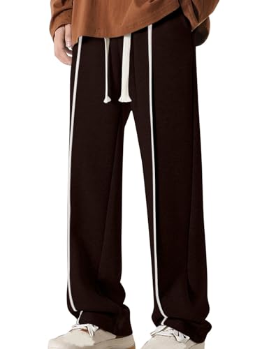 Image of GRECIILOOKS Men's Loose Mid Rise Casual Trousers Pants | Regular | Sports Stylish Track Pant | Sweatpants (Available in Plus Size)