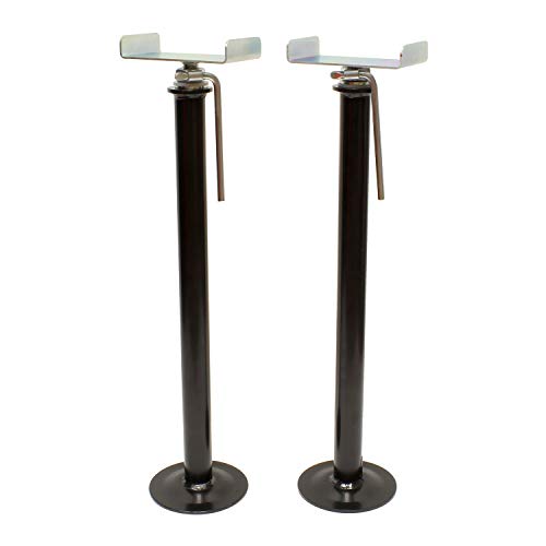 Dumble RV Slide Out Stabilizer Jacks – 16in-28in Travel Trailer Stabilizer Jacks Camper Jack Stands, 2 Piece Set