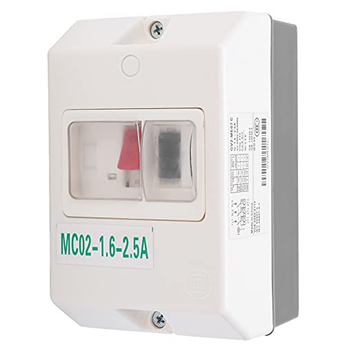 Disjoncteur étanche MC02 protection moteur 1.6-2.5A boîtier ABS résistant