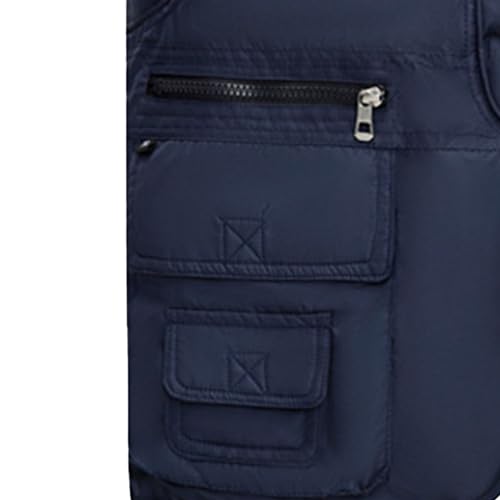 Gilet de travail multi-poches pour homme veste cargo légère outdoor