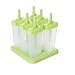 Produktbild Griff Mold Tray Pan Küche Gefrorene Eiswürfel Formen Popsicle Maker DIY Eis Werkzeuge Kochutensilien (Farbe: grün)