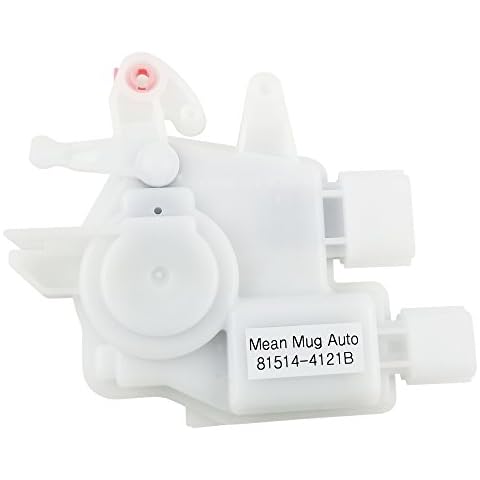 Mean Mug Auto 81514-4121B Driver's Side Door Lock Actuator Motor - Compatible with Honda, Acura - Replaces OEM #: 72155-SDA-A01, 72155SDAA01 White Cover
