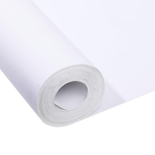 Leinwand auf Rolle 280 g/m² Baumwolle 110cm x 10m Baumwolle Vorgrundiert Breite 110 cm Länge 10M Maltuch Leinwandrolle