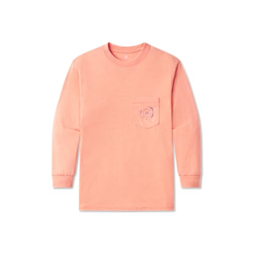 Southern Marsh Youth’s SEAWASH Stamped Duck T-Shirt – Long Sleeve Casual Graphic Tee2