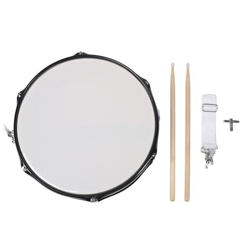 Tambor Snare de Acero Inoxidable 14 Pulgadas con Accesorios miniatura 1