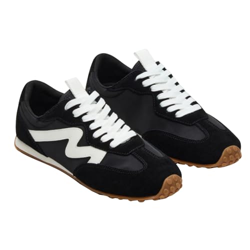 Steve Madden Women's Casper Sneakers in Black/White