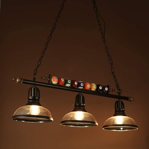 Lámpara de araña de luz de billar LED