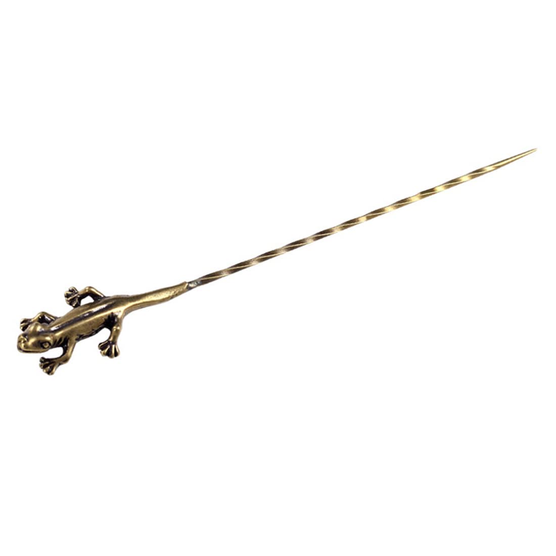 Lawaia Precision Cigar Draw Enhancer Tool Bronze Cigar Punch Cigar Needle Cigar Draw Tool Smoke Holder - Gecko