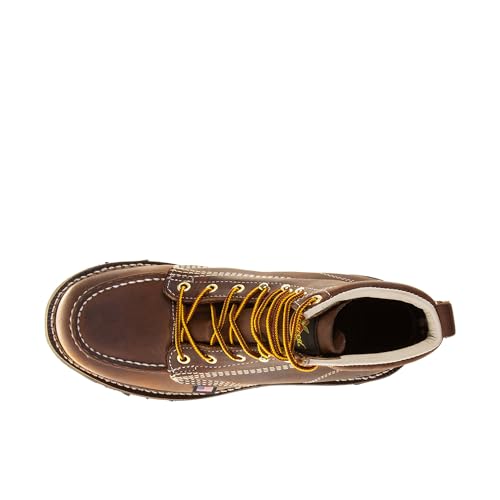 Thorogood Men's American Heritage 6" Moc Toe Wedge Work Boot4