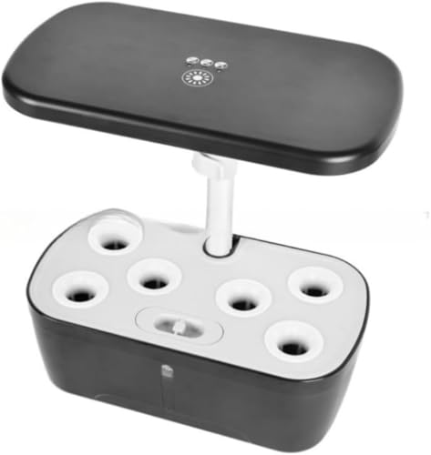 DRWG ���k�͔|�L�b�g �X�^�C���b�V�� �R���p�N�g �����p �ƒ�؉� �n�[�u�E��؁E�~�j�g�}�g�͔| �������������z�V�X�e�� LED���C�g�t�� ���������\ (6�E,�u���b�N)