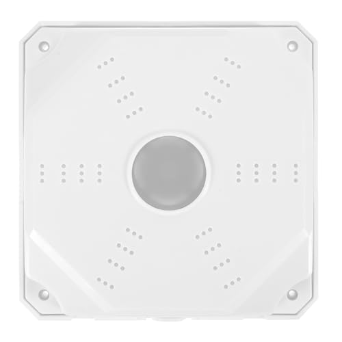 Levemolo Caja de Conexiones para Exteriores Cubierta Resistente y Soporte de Pared, Diseñada para Organizar Cables en Instalaciones al Aire Libre