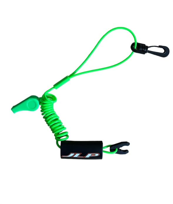 JLP Lanyard y Silbato Kawasaki Jetski Verde y Rojo miniatura 1