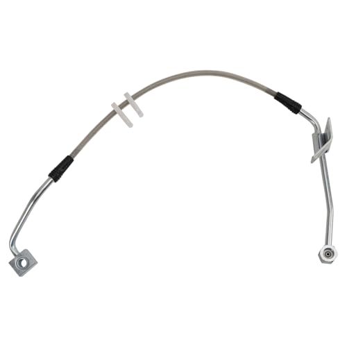 Image of TRQ Front Performance Brake Hose Set Compatible with 2002-2005 Dodge Ram 1500