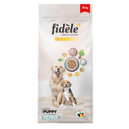 Image of Fidele+ Starter Puppy Food | 18kg | DHA for Brain Development | Gentle Digestion | Ideal for Weaning Puppies & Mothers