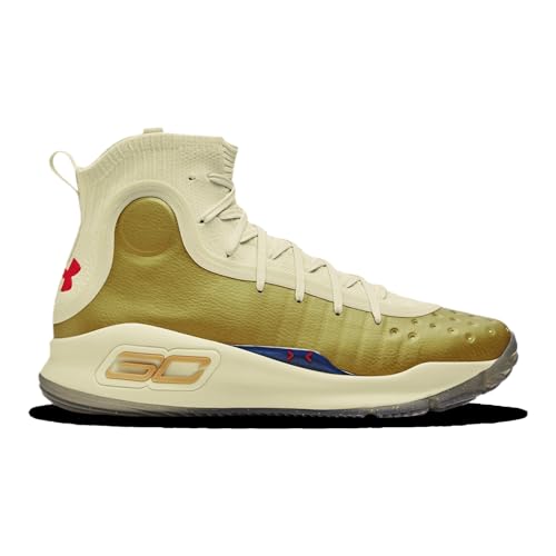 Under Armour Curry 4 Retro - Men's (Gold/White) Size 9