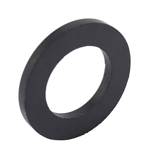 12Pcs Flat Rubber Washers Rubber O-Ring Seals Water Pipe Connector Replacement For Faucets And Shower Head(1 Inch) #TOP7