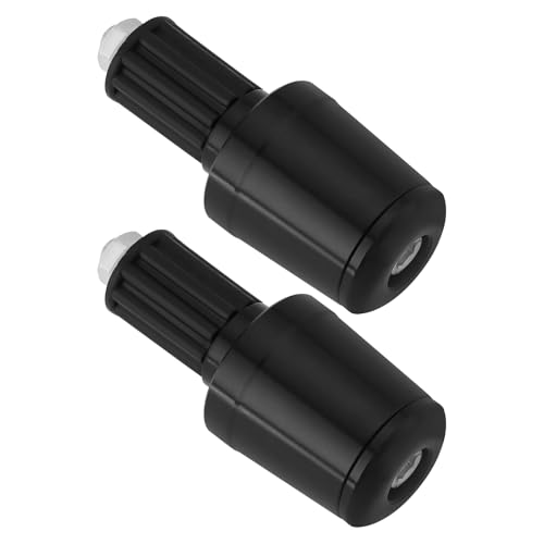 LT Easiyl 1 Par Tapones Manillar Motocicleta 7/8 Pulgadas Y 22 Mm Tapones Manillar Motocicleta Tapones Manillar Motocicleta Tapones Manillar Motocicleta Motos Cross Y Scooters (Negro)