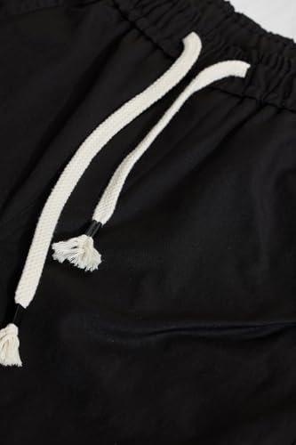 Image of SNITCH Men Track Pants | Relaxed Fit with Elasticated Hem & Drawstring Closure | 100% Polyester Smooth Fabric for Athleisure & Casual Wear
