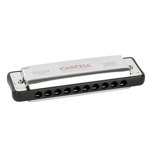 Harmonica professionnel 10 trous CASCHA Ocean Rock en Do - 5