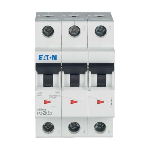 Eaton 278918 Leitungsschutzschalter, 0, 5A, 3P, Z-Char