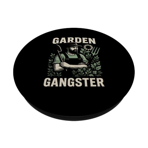 Garden Gangster Vintage Botanical Femme PopSockets PopGrip Adhésif – vue 2