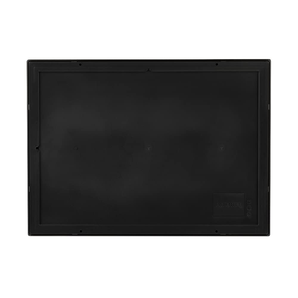 Generisch Vorteilspack 10 x Bilderrahmen Klapprahmen Plakatrahmen aus Aluminium/Kunststoff schwarz matt im Set - DIN A3 - Geschenkidee für Familien - Fanposter