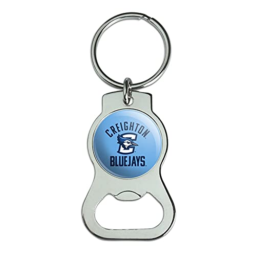 GRAPHICS & MORE Creighton University Bluejays Keychain with Bottle Cap Opener