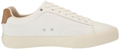 Image of BOSS Men's Aiden Logo Block Leather Low Top Sneakers | Casual Shoes